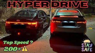 1st Hyper Drive Vlog |Verna Turbo Top Speed Test | [Drive Safe] Enjoy ️