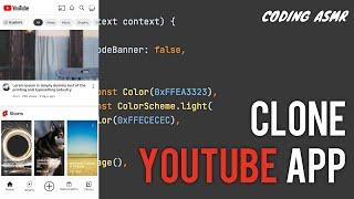 [Coding ASMR] Creating a YouTube App | with Flutter and Dart