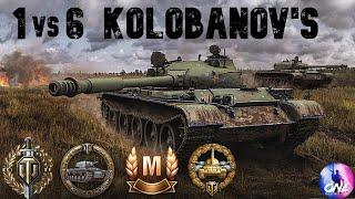 WOT CONSOLE | T-62A | 9,8k DIRECT DMG | 1vs 6 | KOLOBANOV'S MEDAL | @DanteSSVK