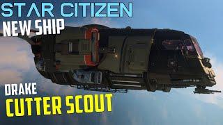 The NEW Drake Cutter SCOUT - Gameplay and testing with the ship - Star Citizen 3.21 Multiplayer