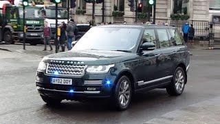 Metropolitan Police SEG Escorting An Unmarked Range Rover