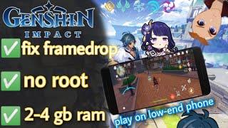 FIX FRAME DROPS | 60-90 FPS | FOR LOW END AND MID RANGE DEVICES | GENSHIN IMPACT 3.2 | 2023