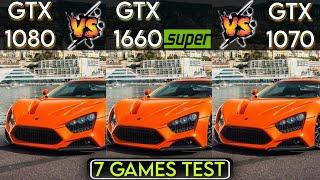 GTX 1080 (8GB) vs GTX 1660 Super (6GB) vs GTX 1070 (8GB) | Test In 7 Games In Mid 2023 | 2k , 1080p