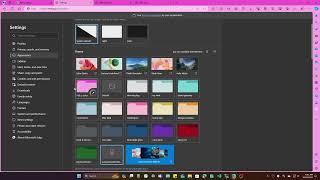 New Theme Color Picker in Edge canary version 120.0.2183.0