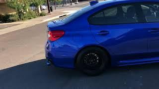 2015 Subaru WRX mufflers deleted