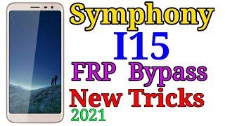 Symphony i15 Google Account bypass/Frp Bypass Android 8.1.0 Without Pc!!2021