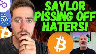 MICHAEL SAYLOR JUST PISSED OFF ALL THE SKEPTICS! (MIND SHATTERING)