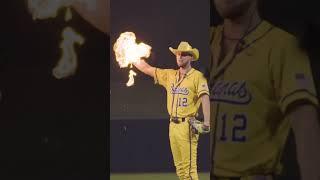 A real life fire ball  (via @thesavbananas/Instagram) #shorts