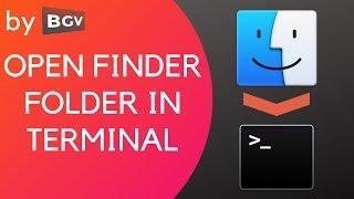 Open a folder in Terminal from Mac Finder (BhargavGV)