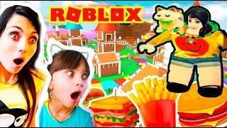 ЕШЬ или ПОЙМАЮТ! Валеришка ОБЖОРА! НОВЫЙ ГОД Roblox Eat or Die РОБЛОКС Валеришка Для детей children