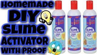 How to make a activator of slime / Make your own slime activator / Which is 101 working