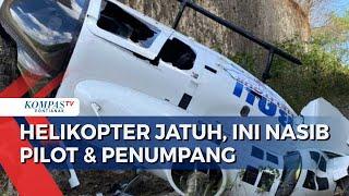 Helikopter Jatuh di Kuta Selatan Bali gara-gara Layangan, Begini Nasib Pilot & Penumpang