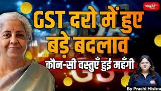 GST परिषद की 53वीं बैठक | Changes in GST Tax Rates | Sanskriti IAS