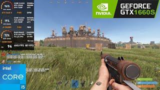 GTX 1660 SUPER | Rust - 1080p (August 2023 update)