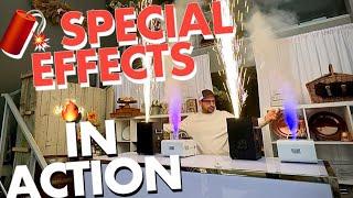 Popular Rental Items That WOW:  Special Effects in Action!  COLD  SPARK ️ MACHINE 