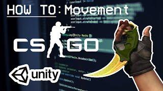 CSGO/Quake 3 Movement (Bhopping/Surfing/Air Strafing) | Unity 2019 Tutorial