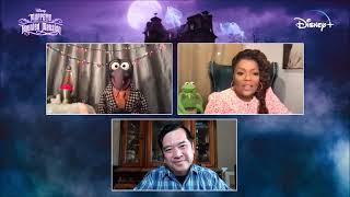 Yvette Nicole Brown and Gonzo Interview for Disney's Muppets Haunted Mansion