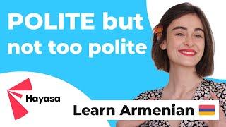 How to be polite? Say Thank You in Armenian ! - Learn Armenian Language for Beginners