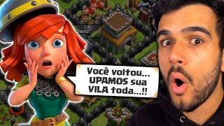 ABANDONEI MINHA VILA POR 700 DIAS NO CLASH OF CLANS E ISSO ACONTECEU...