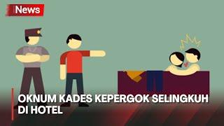 Viral Oknum Kepala Desa Kepergok Selingkuh di Hotel