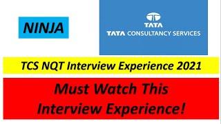 TCS NQT Interview Experience | ECE 2021 