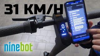 Ninebot G30 max SPEED UNLOCK (31 KM/H)