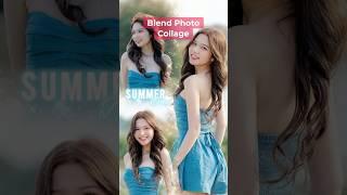 InShot Seamless AI Blend Photo Collage Editing Tutorial#photocollage