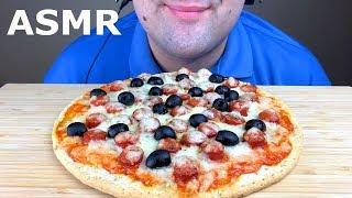 ASMR HOMEMADE SAUSAGE PIZZA WITH CHEESE MUKBANG (Eating Sounds)