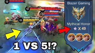 FINALLY MYTHICAL GLORY EARLY SEASON!! TOP GLOBAL FANNY - Mobile Legends