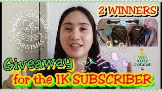 GIVEAWAY FOR THE 1K SUBSCRIBER TWO WINNERS CLOSED I Euanne Hyuna