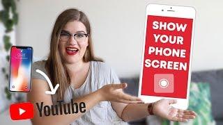 How to show your phone screen in a YouTube video