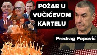 Predrag Popović: Vučić pušta i Vučevića niz vodu!?