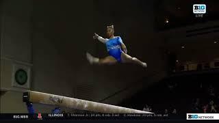 Jordan Chiles Beam UCLA @ Super 16 2023 9.900