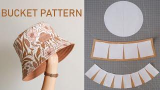 How to make bucket hat pattern | DIY your own bucket hat