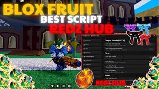 BEST Script Blox Fruit New Update No Key REDZ HUB , AUTO FARM & RAID | More!!