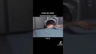 Full video andai aku tidak membersihkan WC viral Tiktok