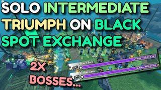 SOLO INTERMEDIATE TRIUMPH ON BLACK SPOT EXCHANGE.. 2X BOSSES | ROBLOX TOWER DEFENSE SIMULATOR TDS