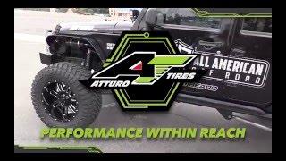 Atturo Tire Installation: All-American Off Road Jeep with Trail Blade MT's