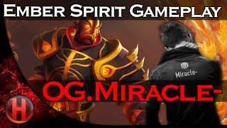 Miracle- Road to 9k MMR Ember Spirit Dota 2