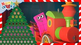 Caricaturas para niños preescolares en Navidad ️Contando para niños | 12345 | Numberblocks Español