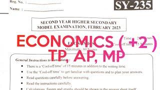 Plus two economics TP, AP, MP