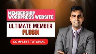 Ultimate Member - WordPress Membership Plugin (Tutorial)