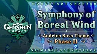 Symphony of Boreal Wind — Andrius Boss Theme: Phase II | Genshin Impact OST: Mondstadt Chapter