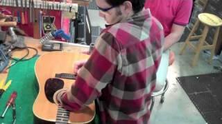 LR Baggs Anthem Pickup installation and demo at Gryphon Stringed Instruments