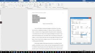 How to quickly fix line spacing and other formatting problems in an APA paper