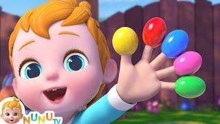 Finger Family Song | Learn Colors | Nursery Rhymes & Kids Songs | NuNu Tv