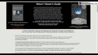 The Return Viewer's Guide Introduction