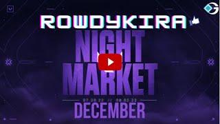 Night market boys | VALORANT LIVE | TELUGU GAMER | #rowdykira