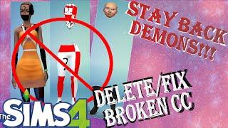 The Easiest way to Find & Fix/Delete Custom Content | Sims 4