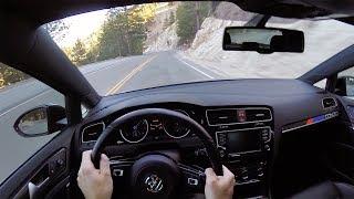 2017 APR 470HP VW Golf R - POV Canyon Drive (Binaural Audio)